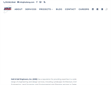 Tablet Screenshot of halleng.com